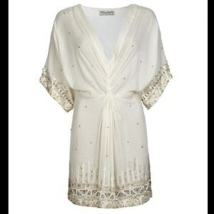 SOLD! ☀️ All Saints Mati Shell Bead dress